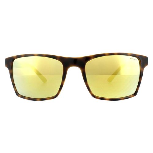 Rectangle Shiny Havana Ochre Grey Sunglasses - - One Size - NastyGal UK (+IE) - Modalova