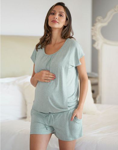Ultra-Soft Maternity & Nursing Short Pyjamas - Seraphine - Modalova