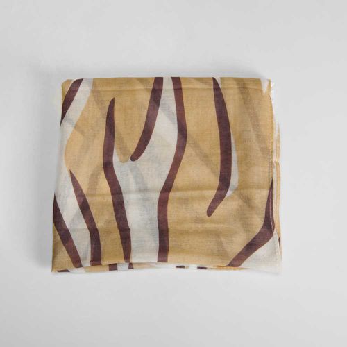 Bufanda bicolor marrón mujer - Color: - Merkal - Modalova