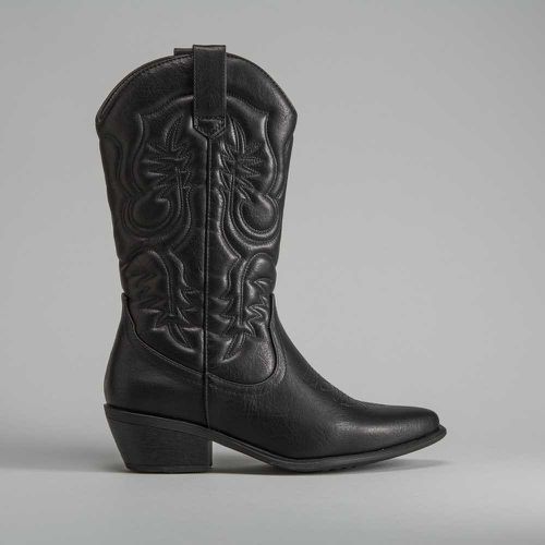 Bota campera tacón NYC - Talla: 38 - NYC - Modalova