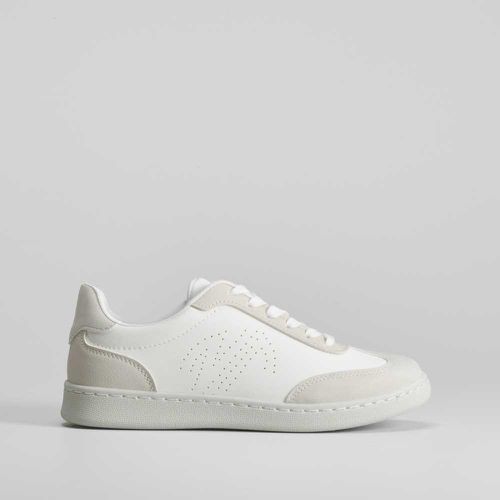 Zapatilla urban blanca logo punteado - Talla: 36 - NYC - Modalova