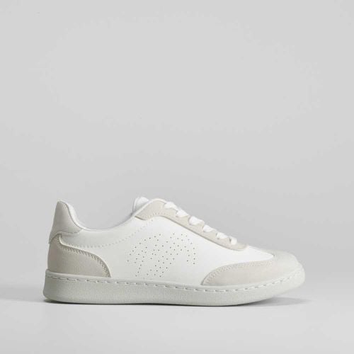 Zapatilla urban blanca logo punteado - Talla: 38 - NYC - Modalova