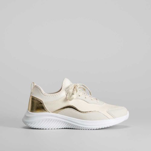 Zapatilla deportiva beige dorado - Talla: 37 - Utwo - Modalova