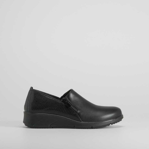 Zapato cerrado slip on cremallera - Talla: 38 - Comfeet - Modalova