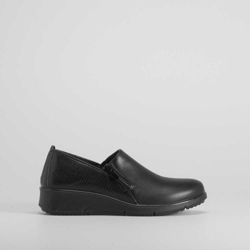 Zapato cerrado slip on cremallera - Talla: 40 - Comfeet - Modalova