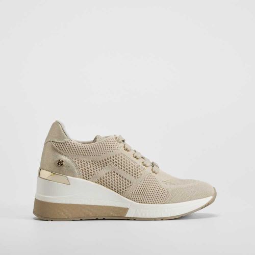 Sneaker cuña beige XTI - Talla: 38 - Xti - Modalova