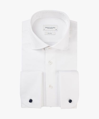 Two Ply-Hemd aus Twill Herren Slim Fit - Profuomo - Modalova