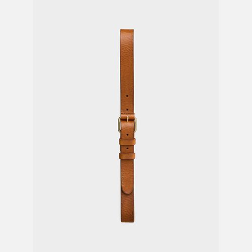 Dwayne Leather Belt Toffee Organic Belts 75 cm Sustainable Clothing - Nudie Jeans - Modalova