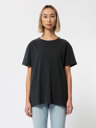 Tina Tee Antracite Women's Organic T-shirts X Small Sustainable Clothing - Nudie Jeans - Modalova
