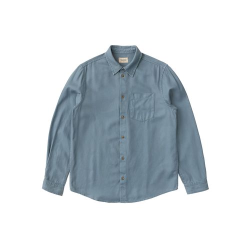 Chuck Fluid Twill 50s Men's Organic Shirts X Small Sustainable Clothing - Nudie Jeans - Modalova