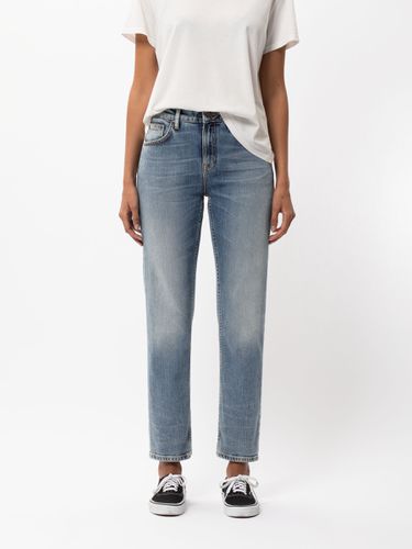 Straight Sally Meadow Mid Waist Regular Straight Fit Women's Organic Jeans W24/L28 Sustainable Denim - Nudie Jeans - Modalova