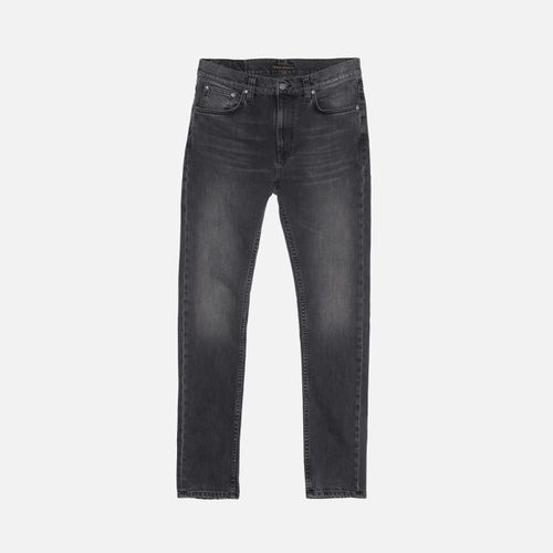 Lean Dean Eyes Mid Waist Slim Tapered Fit Men's Organic Jeans W24/L30 Sustainable Denim - Nudie Jeans - Modalova