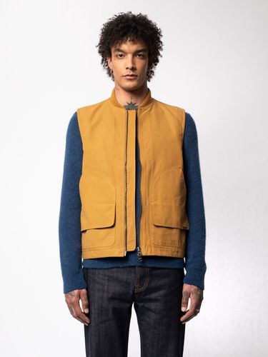 Douglas Duck Vest Ochre Men's Organic Jackets X Large Sustainable Clothing - Nudie Jeans - Modalova