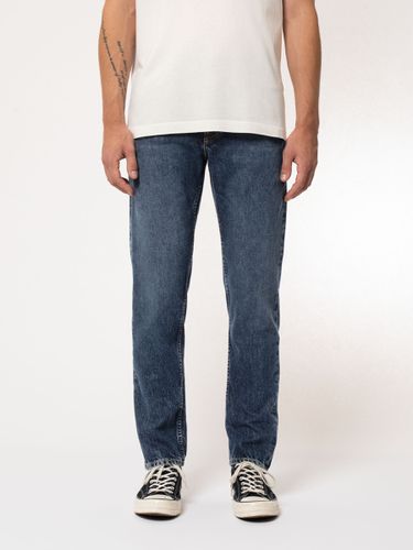 Steady Eddie II Slate Mid Waist Regular Tapered Fit Men's Organic Jeans W26/L30 Sustainable Denim - Nudie Jeans - Modalova