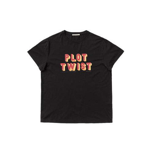 Tina Plot Twist Women's Organic T-shirts X Small Sustainable Clothing - Nudie Jeans - Modalova