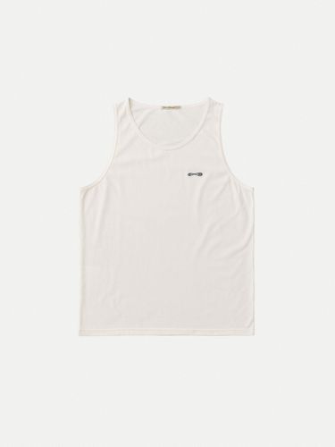 Relaxed Tank Top Rebirth Chalk Men's Organic T-shirts X Small Sustainable Clothing - Nudie Jeans - Modalova