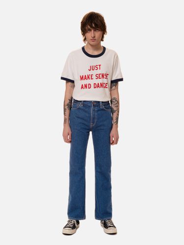 Hazy Hank True Mid Waist Slim Fit & Bootcut Leg Men's Organic Jeans W30/L30 Sustainable Denim - Nudie Jeans - Modalova