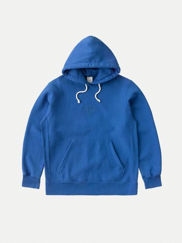 Fredrik Hoodie NJCO70 Azure Men's Organic Sweatshirts Small Sustainable Clothing - Nudie Jeans - Modalova