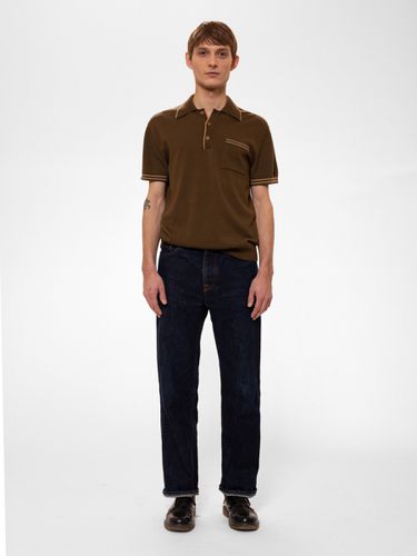 Frippe Polo Club Shirt Olive Men's Organic Shirts Medium Sustainable Clothing - Nudie Jeans - Modalova