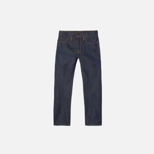 Gritty Jackson Dry Old Mid Waist Regular Straight Fit Men's Organic Jeans W26/L28 Sustainable Denim - Nudie Jeans - Modalova