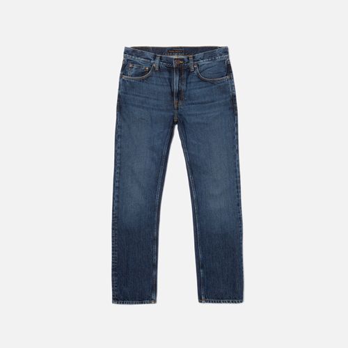 Gritty Jackson Soil Mid Waist Regular Straight Fit Men's Organic Jeans W24/L28 Sustainable Denim - Nudie Jeans - Modalova