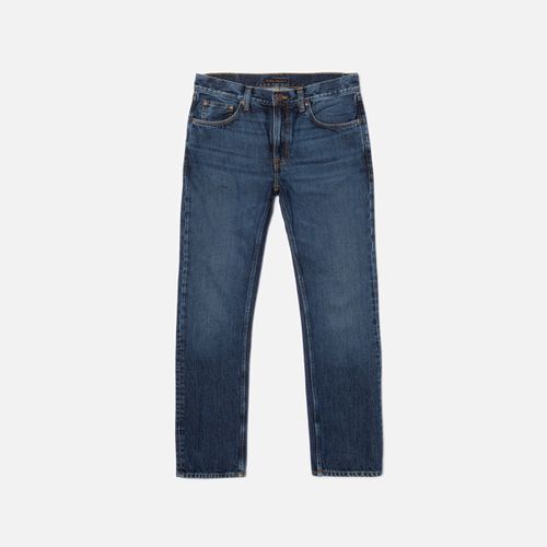 Gritty Jackson Soil Mid Waist Regular Straight Fit Men's Organic Jeans W25/L28 Sustainable Denim - Nudie Jeans - Modalova