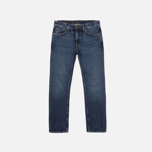 Gritty Jackson Soil Mid Waist Regular Straight Fit Men's Organic Jeans W26/L30 Sustainable Denim - Nudie Jeans - Modalova