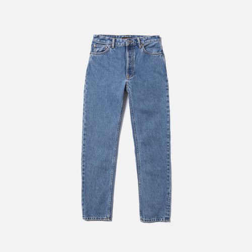 Breezy Britt Casual High Waist Regular Tapered Fit Women's Organic Jeans W24/L28 Sustainable Denim - Nudie Jeans - Modalova