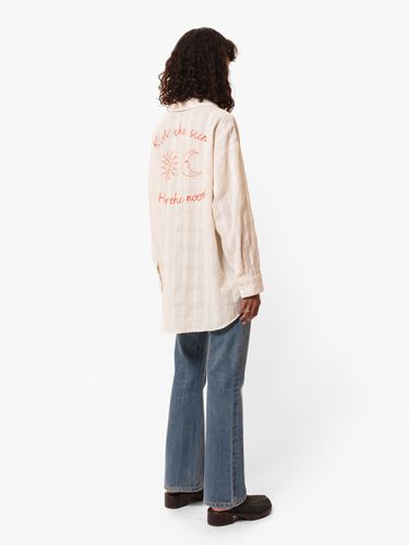 Monica Embroidered Shirt Women's Organic Shirts Small Sustainable Clothing - Nudie Jeans - Modalova