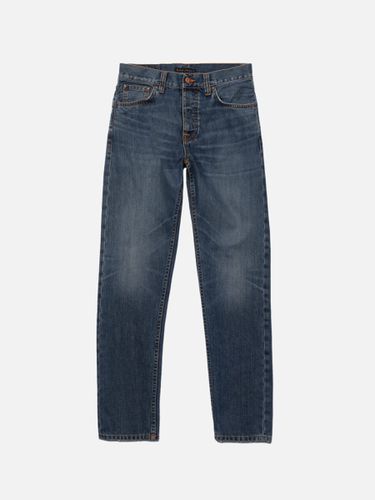 Steady Eddie II Savage Mid Waist Regular Tapered Fit Men's Organic Jeans W24/L28 Sustainable Denim - Nudie Jeans - Modalova