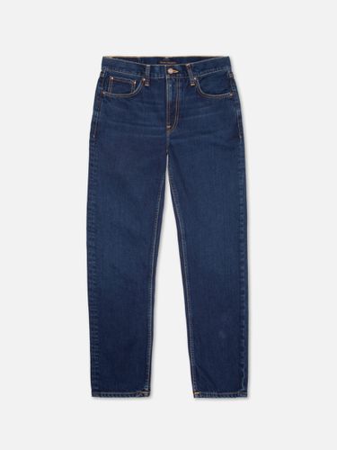 Gritty Jackson Indigo Nights Mid Waist Regular Straight Fit Men's Organic Jeans W27/L28 Sustainable Denim - Nudie Jeans - Modalova
