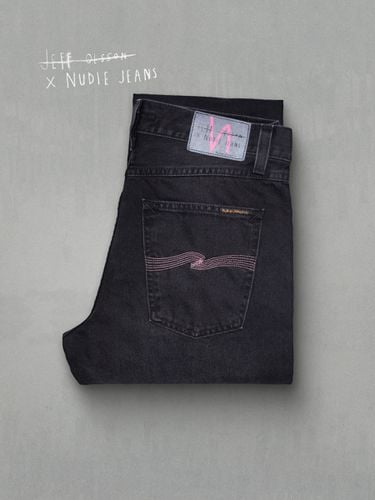 Gritty Jackson Born In Hell Mid Waist Regular Straight Fit Men's Organic Jeans W30/L30 Sustainable Denim - Nudie Jeans - Modalova