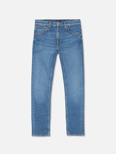 Lean Dean Broken Spirit Mid Waist Slim Tapered Fit Men's Organic Jeans W24/L28 Sustainable Denim - Nudie Jeans - Modalova