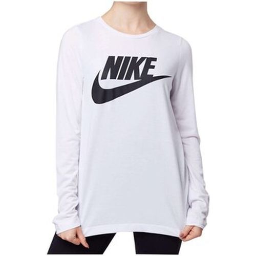 T-shirt Wmns Essential Top LS Hbr - Nike - Modalova