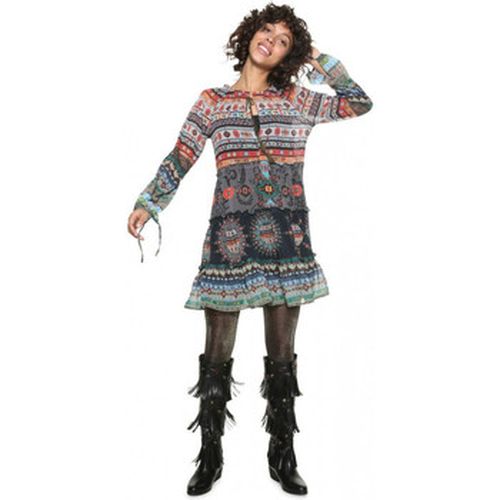 Robe Robe Carolina Motifs Rouge et Bleu 18WWVW57 - Desigual - Modalova