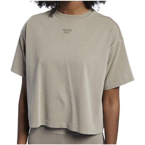 T-shirt CROP TEINTE NATURELLE CLASSIC - Reebok Sport - Modalova