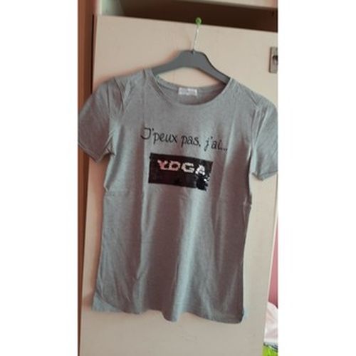 T-shirt Cache Cache tee shirt gris - Cache Cache - Modalova