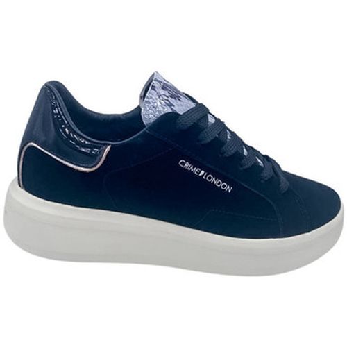 Baskets Sneakers Low Top Level Up Black - Crime London - Modalova