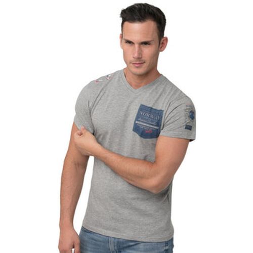 T-shirt T-Shirt col V JURTLE - Geographical Norway - Modalova