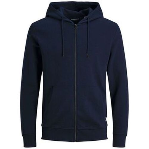 Sweat-shirt 12182493 BASIC SWEAT ZIP-NAVY BLAZER - Jack & Jones - Modalova