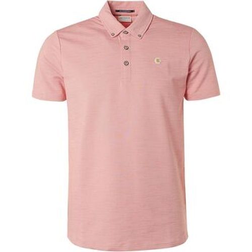 T-shirt Polo Piqué Mélange - No Excess - Modalova