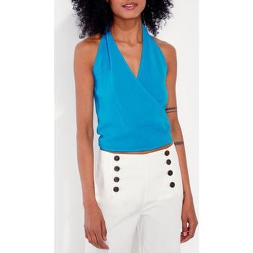 Debardeur Top dos nu cache-cœur gaze de coton QUJA - La Fiancee Du Mekong - Modalova