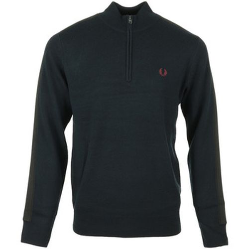 Pull Striped Trim Half Zip Jumper - Fred Perry - Modalova