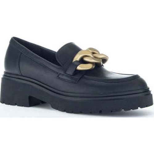 Mocassins schwarz gold matt casual closed loafers - Gabor - Modalova