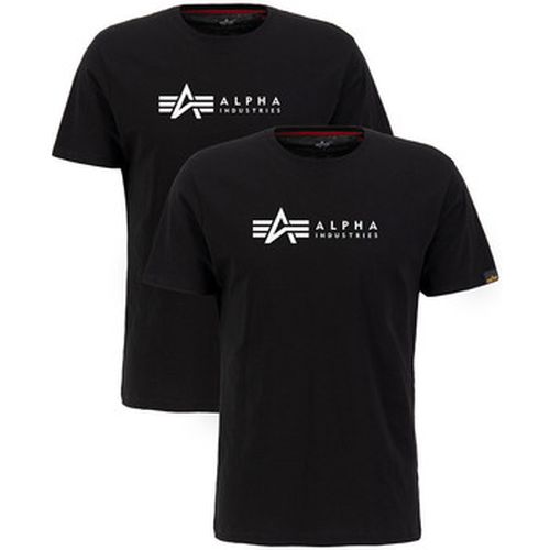 T-shirt Pack de 2 ALPHA LABEL - Alpha Industries - Modalova