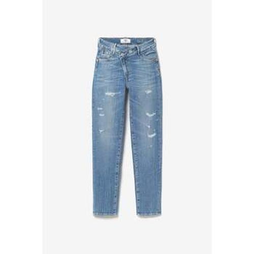 Jeans Jeans pulp regular zep taille haute 7/8ème destroy - Le Temps des Cerises - Modalova