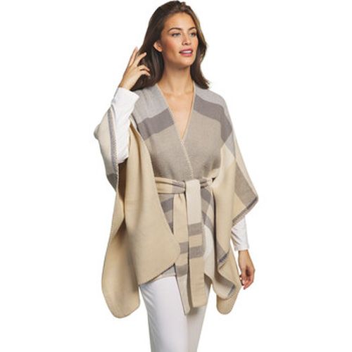 Gilet Poncho à ceinture Complementos Romantica - Selmark - Modalova