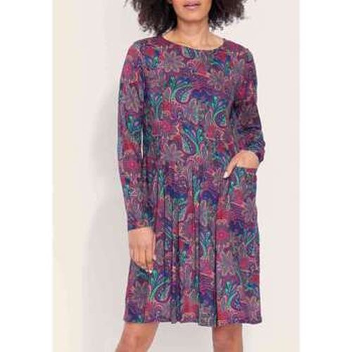 Robe courte Robe imprimée fluide droite Ecovero OKI - La Fiancee Du Mekong - Modalova