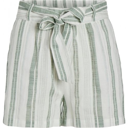 Short Etni Shorts - Cloud Dancer/Green - Vila - Modalova