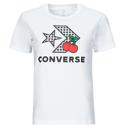 T-shirt CHERRY STAR CHEVRON INFILL TEE WHITE - Converse - Modalova